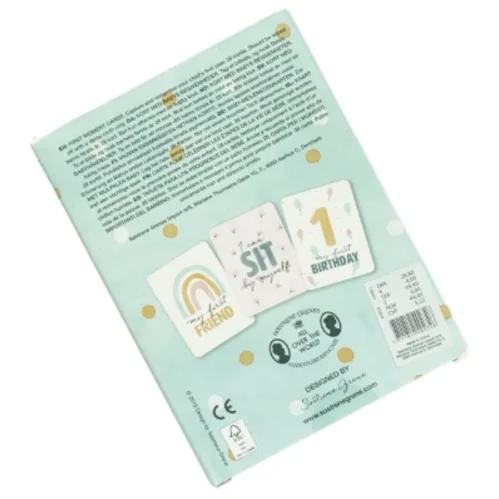 Milestone Babykort fra Søstrene Grene (str. 15 x 11 cm)