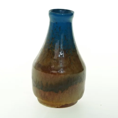 Keramikvase (str. H. 15 cm ø. 8 cm)