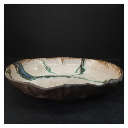 Keramisk fad (str. Ø 35 cm)