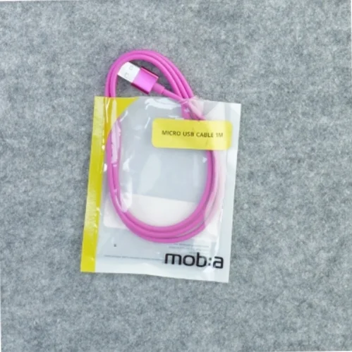 Mikro usb cable fra Moba (str. En meter)