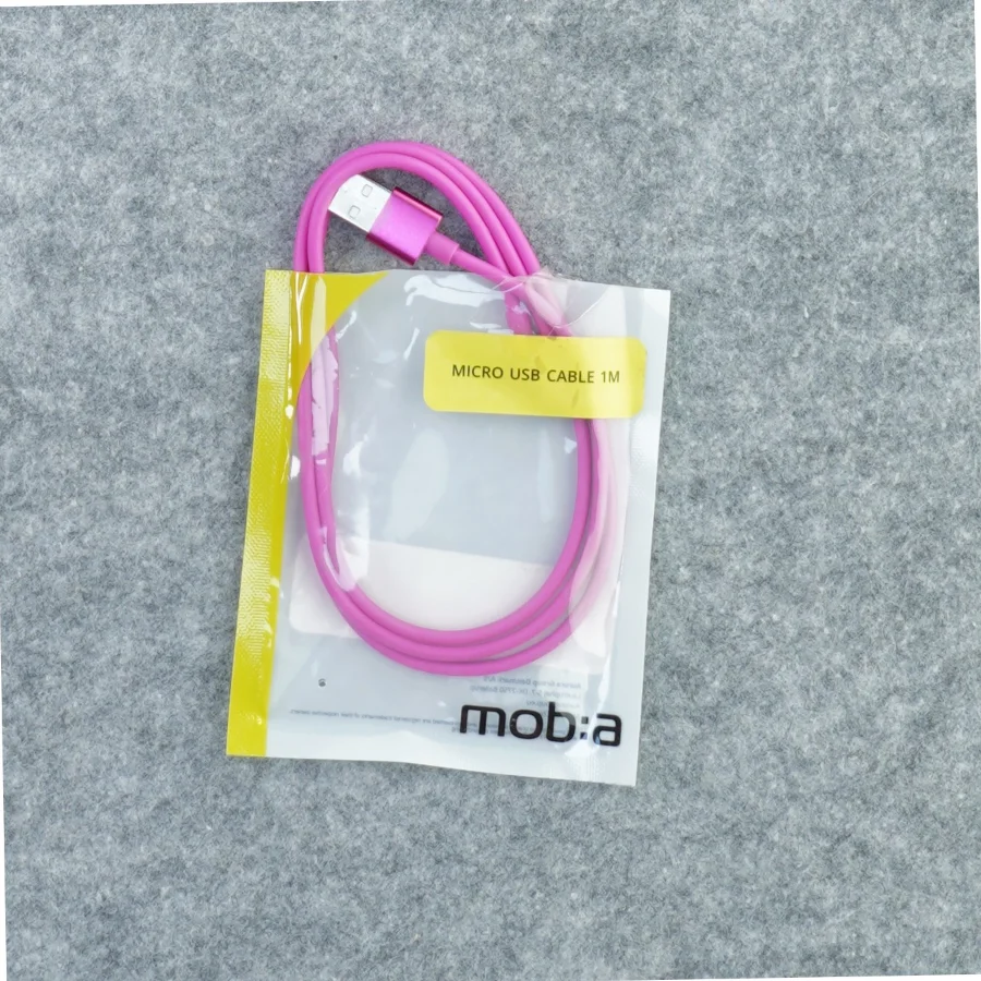 Mikro usb cable fra Moba (str. En meter)