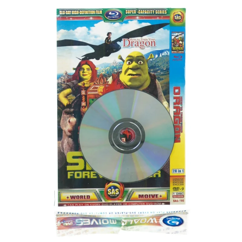 Shrek forever after fra Woald Movies (str. 25 x 16 cm)