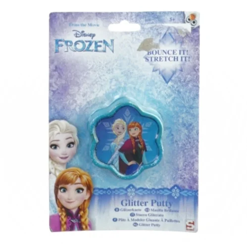 Frozen glitter putty fra Sambro (str. 6 cm)