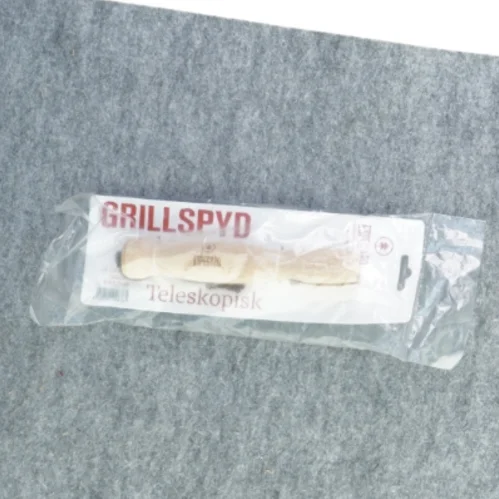 Grillspyd, teleskop fra Espegard (str. 18 cm)