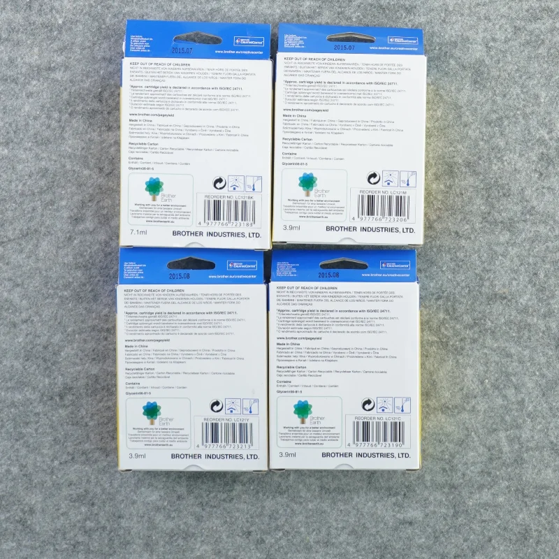 Farvepatroner fra Innobella (str. 14 x 9 cm)