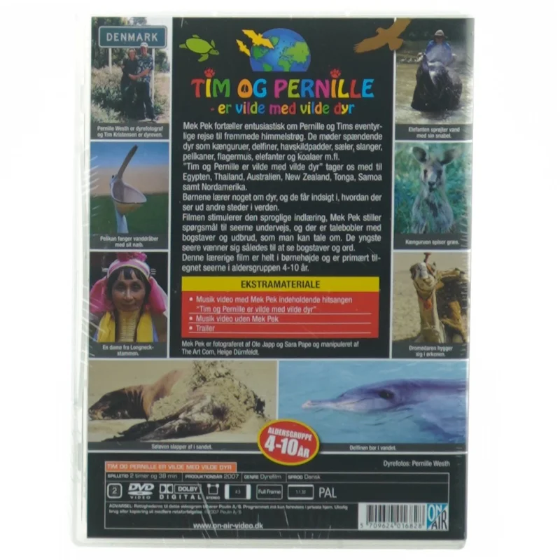 Tim og Pernille er vilde med vilde dyr (str. 19 x 14 cm)