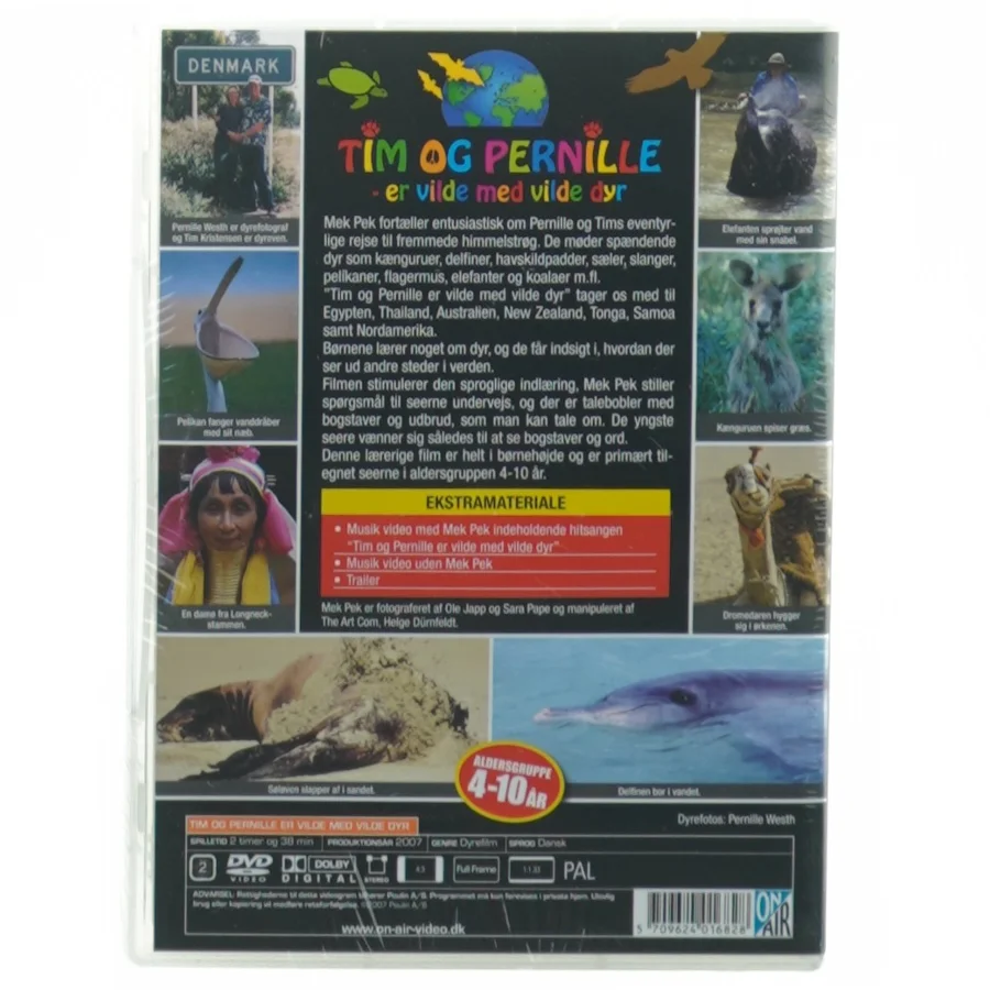 Tim og Pernille er vilde med vilde dyr (str. 19 x 14 cm)