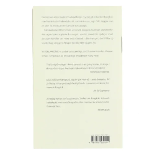 Kakerlakkerne af Jo Nesbø (Bog)