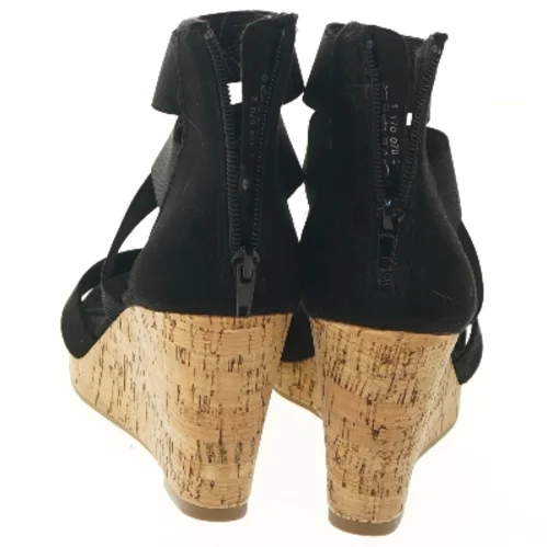 Sort kilehæl sandal str. 41 fra Graceland (str. 41 )