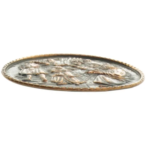 Relief kobber ophæng (str. Ø 22 cm)