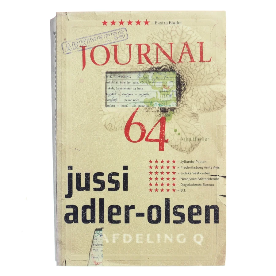 Journal 64 af Jussi Adler-Olsen (Bog)