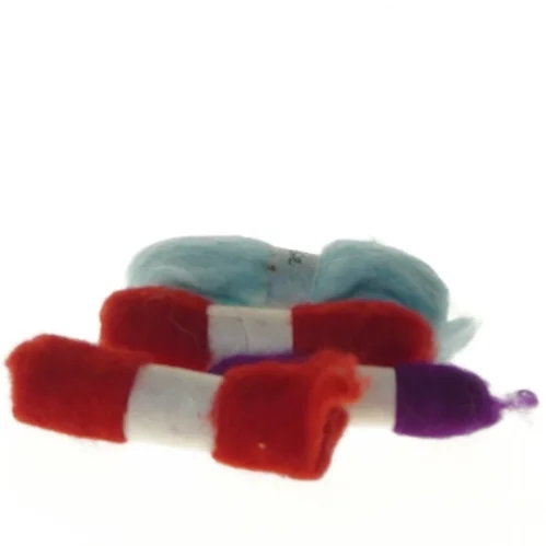 Uldkæmmede fibre (str. 16 cm)
