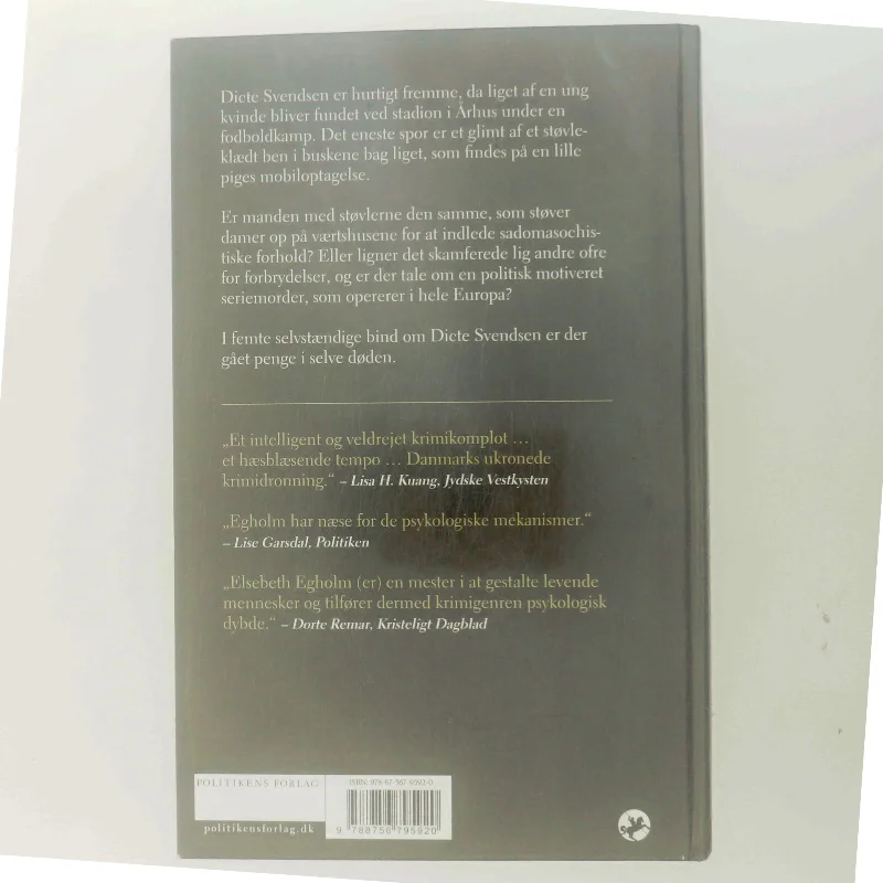 Liv og legeme af Elsebeth Egholm (Bog)