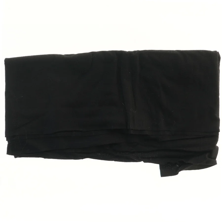Sort stofstykke (str. 180x40 cm)