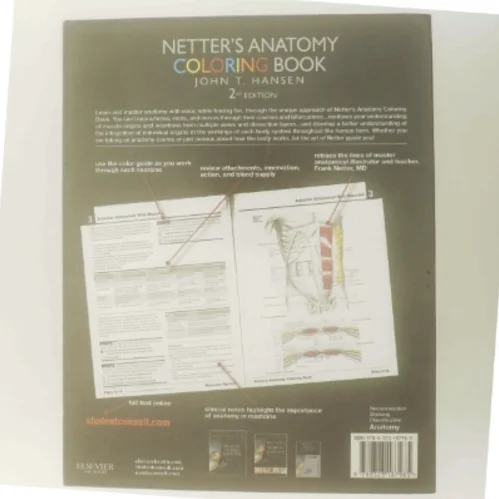 Netter's Anatomy Coloring Book af John T. Hansen (Bog)