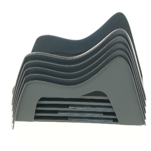 Grå opbevaringsplads til sko, 5 stk fra IKEA (str. 5 stk 14x14x24 cm)