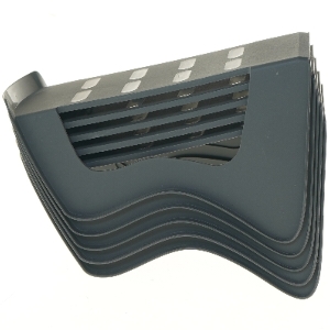 Grå opbevaringsplads til sko, 5 stk fra IKEA (str. 5 stk 14x14x24 cm)