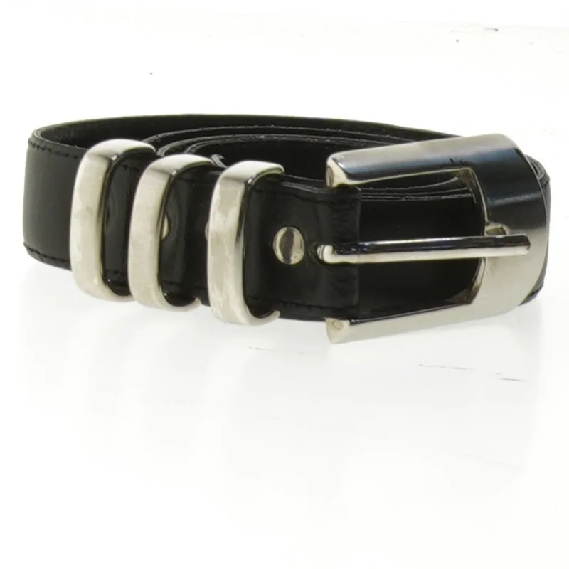 Bælte med metalspænde (str. 105 cm)