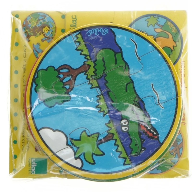 Puslespil, 5 små træpuslespil