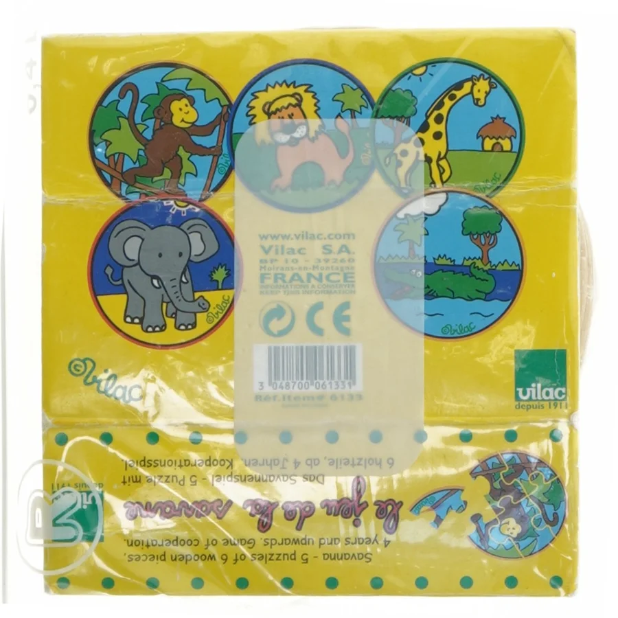 Puslespil, 5 små træpuslespil