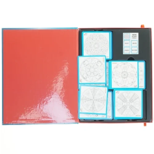 Bogstavspil Mandalas Familiespil fra Unicorn (str. 21x27 cm)