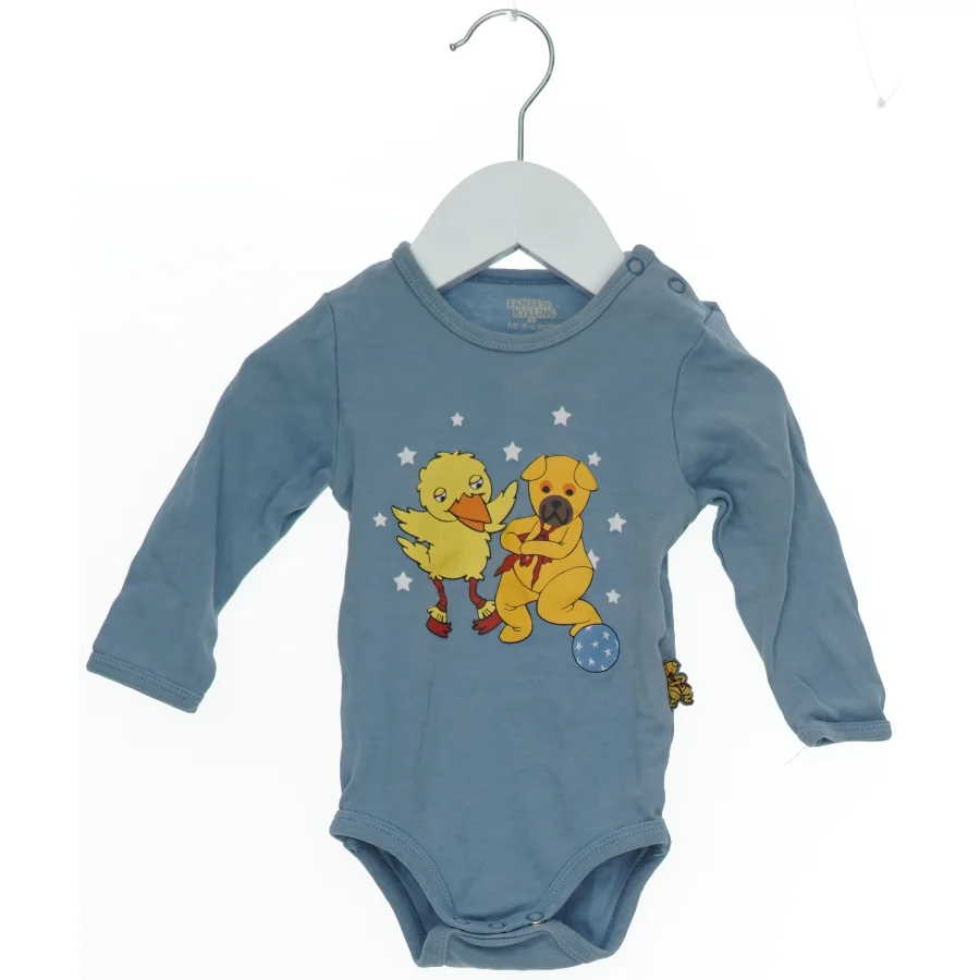 Baby bodystocking med dyremotiv fra DR (str. 68)