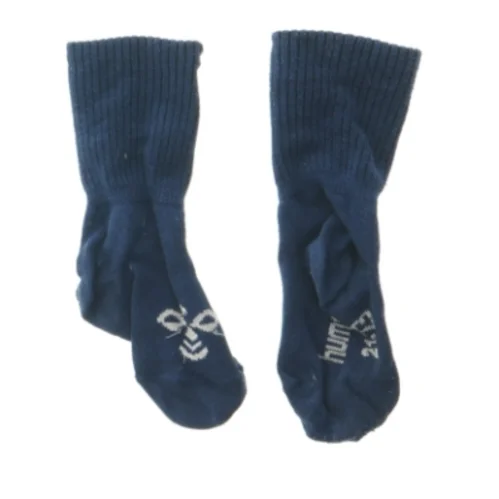 Blå børn sokker fra Hummel (str. Str. 21-23)