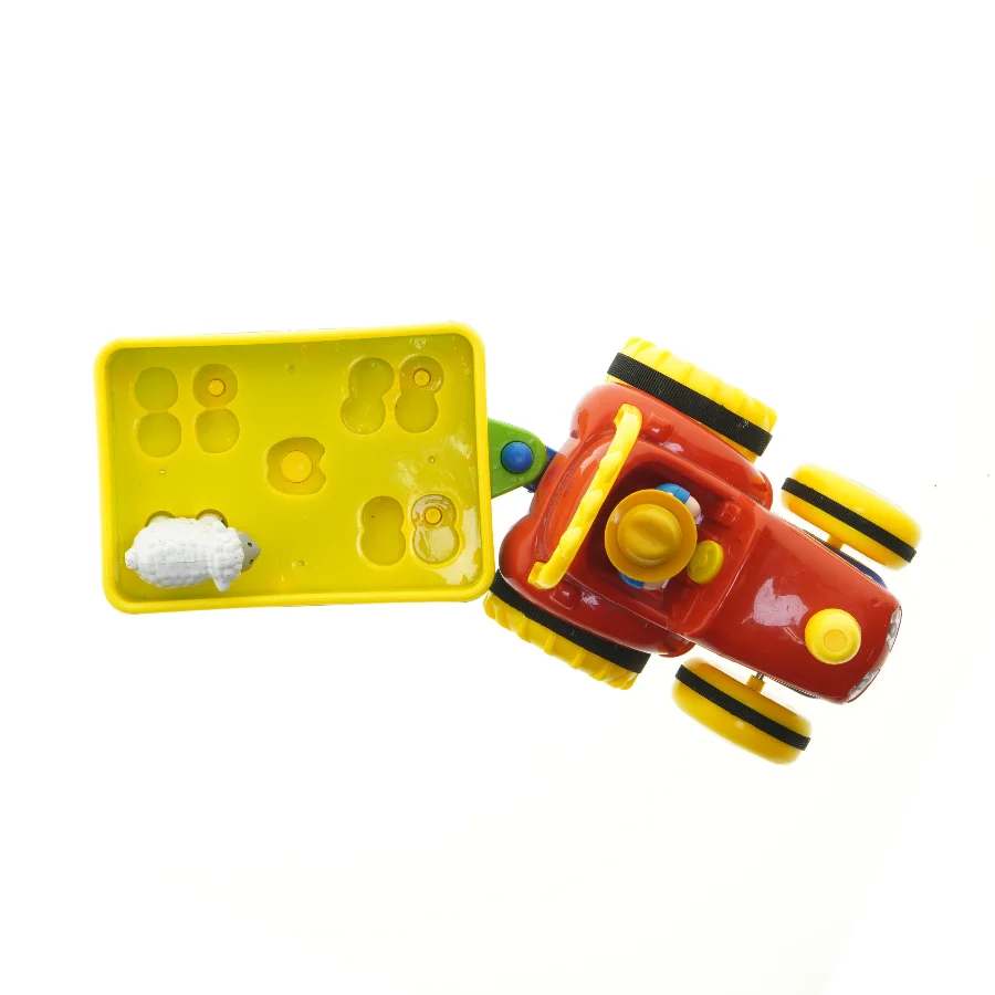 Legetøjstraktor med anhænger (str. 40 cm)