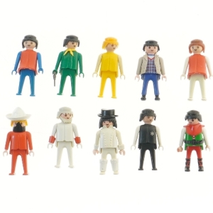 Samling af Playmobil figurer fra Playmobil (str. 10 stk 7,5 cm)