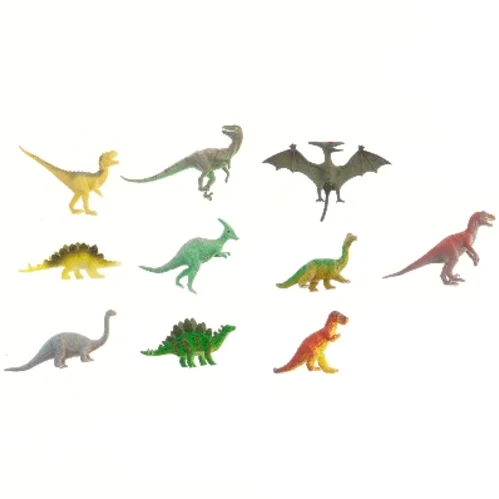 Sæt med dinosaurfigurer (str. 10 stk 11 cm)