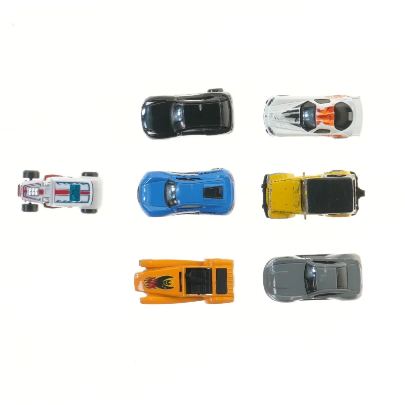 Samling af 7 miniature biler (str. 7 stk 7,5 cm)