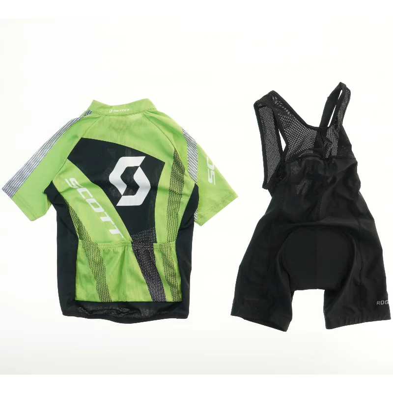 Cykeltøj sæt med trøje og bukser fra Scott (str. 140)