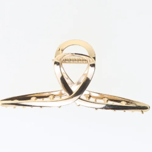 Hårklemme i guld farve (str. 11,5 cm)