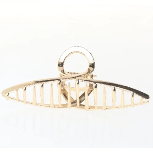 Hårklemme i guld farve (str. 11,5 cm)