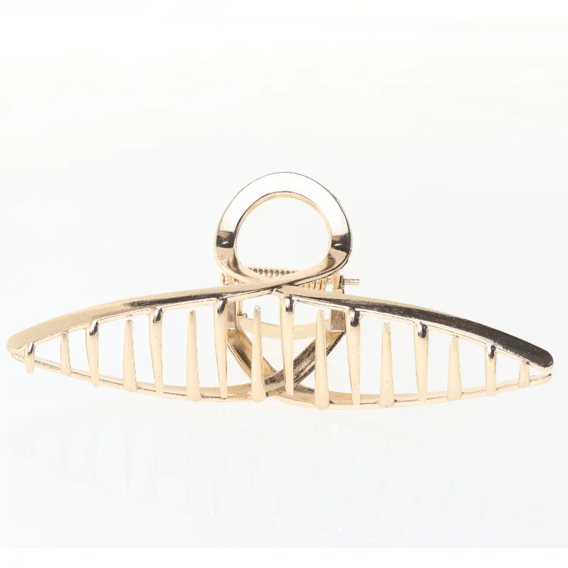 Hårklemme i guld farve (str. 11,5 cm)