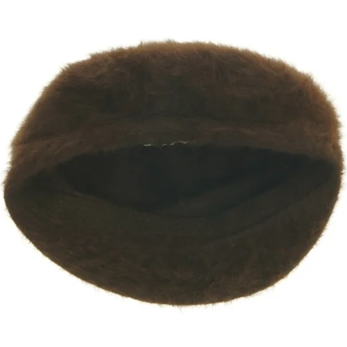 Brun pels hat fra Kangol (str. 23 cm)