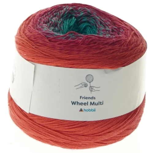 Garnnøgle Friends Wheel Multi fra Hobbii (str. 1000 m cm)
