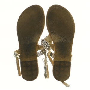 Sandal str. 38 med sten fra JUSTFAB (str. 38 )