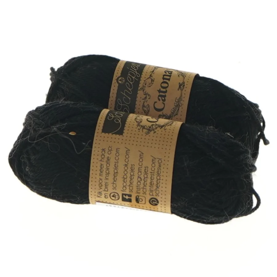 Pakke med 2 garnnøgler, Scheepjes Catona fra Scheepjes (str. 2 stk 62,5m cm)