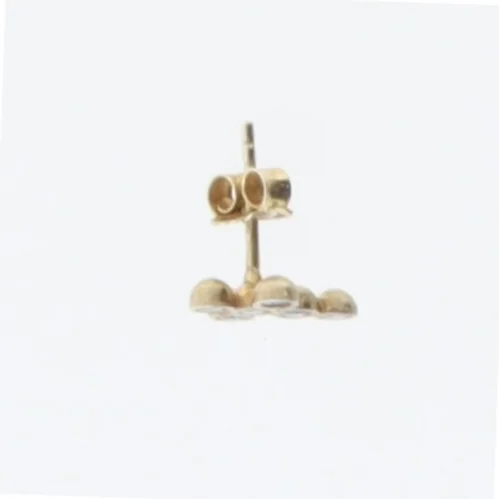 Guld ørestikker (str. 15 mm)