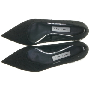 Sorte flade sko fra Zara (str. 38 )