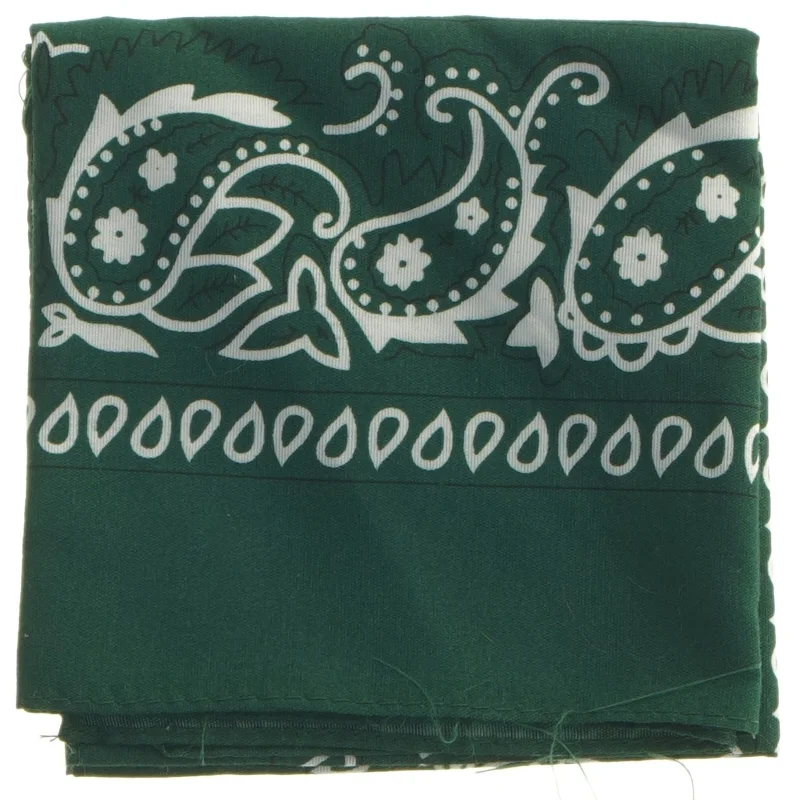 Grøn bandana (str.  55x55 cm)