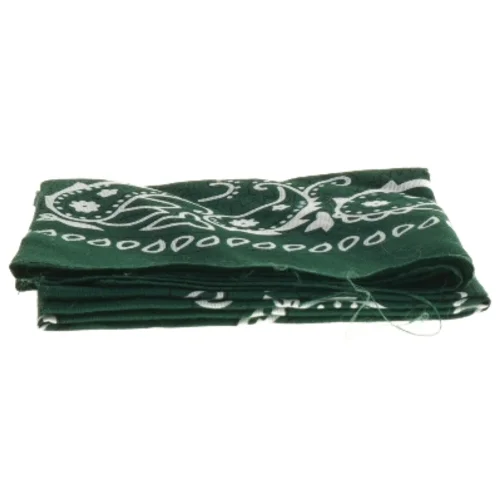 Grøn bandana (str.  55x55 cm)