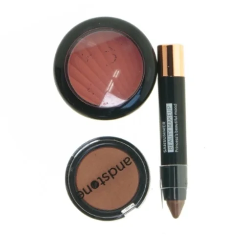 Makeupsæt med rouge og øjenskygge