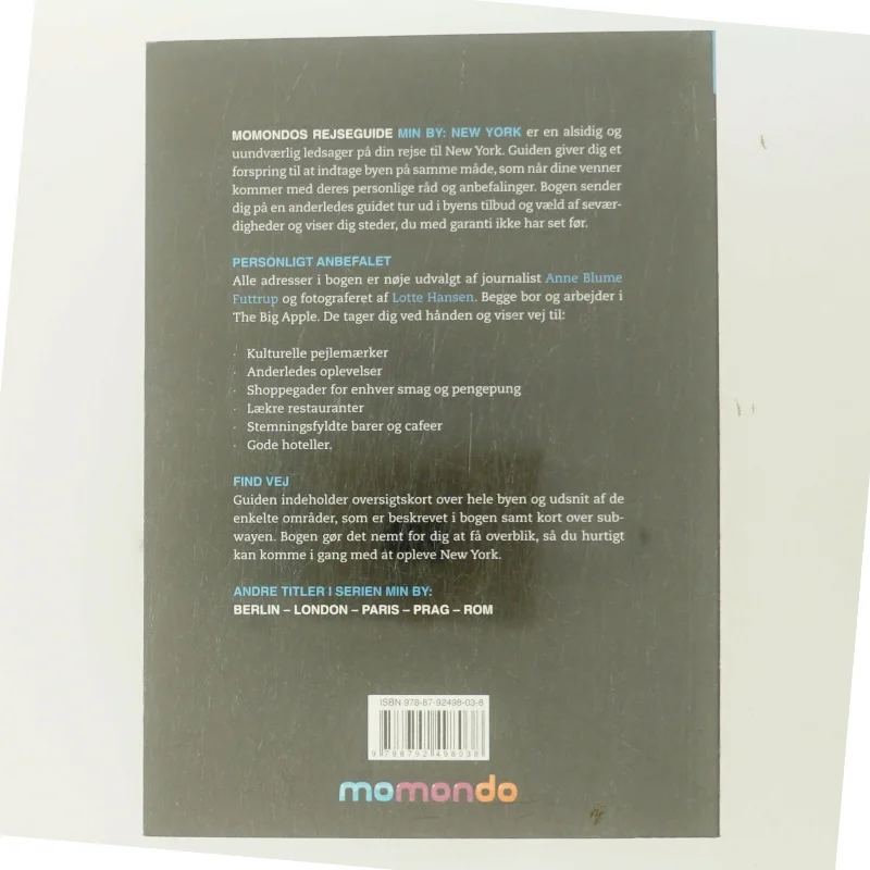 Min by New York af Anne Blume Futtrup (Bog)