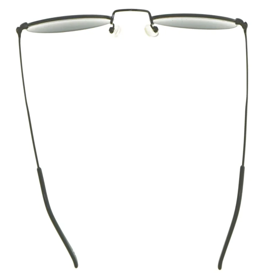 Runde solbriller med sort stel (str. 13,5 cm)
