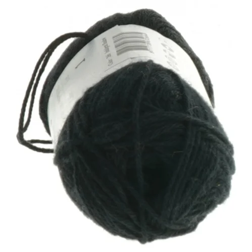 Sort bambusgarn fra Scheepjes (str.  150 m mm)