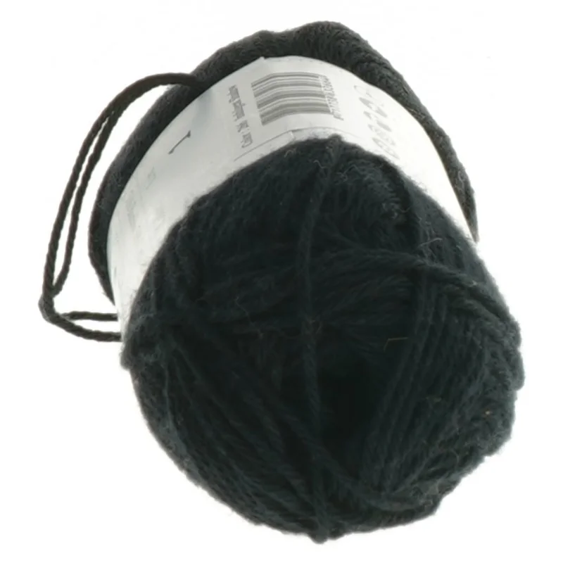 Sort bambusgarn fra Scheepjes (str.  150 m mm)