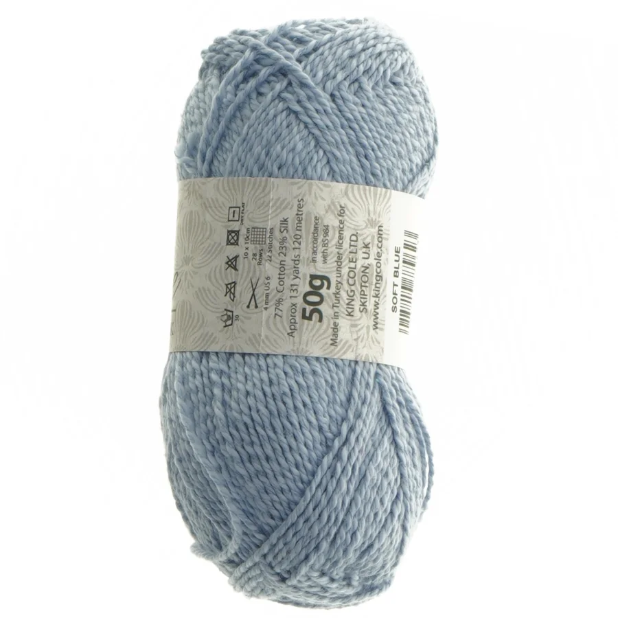 King Cole garnnøgle, 120 m, blå fra Kingcole (str.  120 m cm)