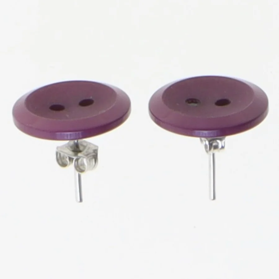 Knappformede ørestikker (str. 1 cm)